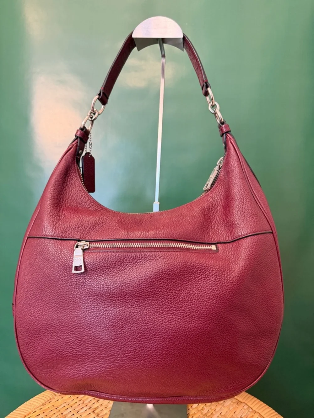Coach Harley Hobo with Wallet‎ in Oxblood